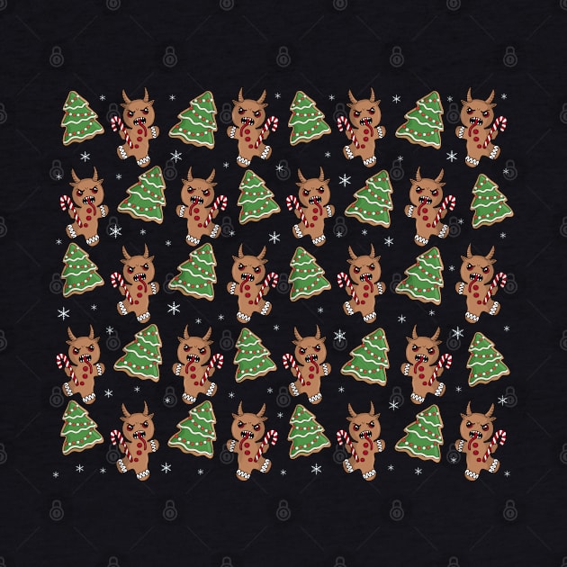 Gingerbread Krampus pattern by valentinahramov